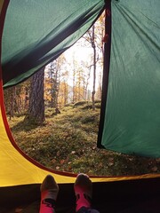 Morning in the tent © Lubov