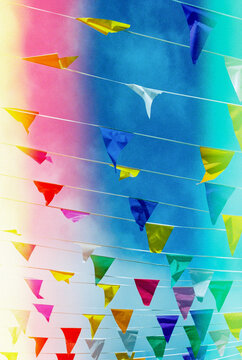 Colorful Psychedelic Banners