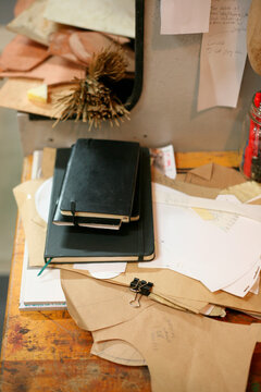 At he shoemakers studio