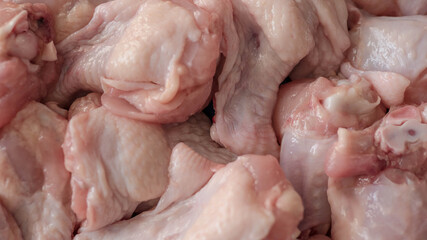 Raw chicken legs,fresh appetizing chicken meat
