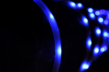 The Decorative Led blue lights used for celebration & decoration purpose.