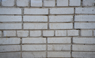Obraz premium white bricks wall