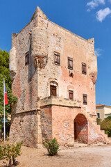 The tower of Markellos in Aegina