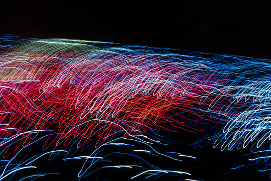 Abstract light pattern background
