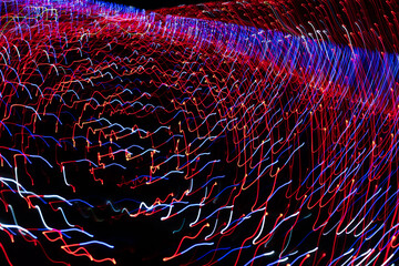 Abstract light pattern background