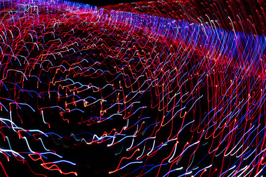 Abstract light pattern background