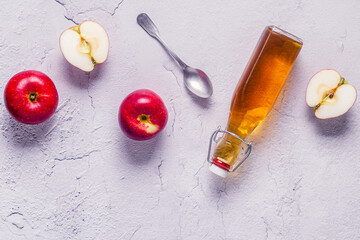 Apple cider vinegar or fermented fruit drink