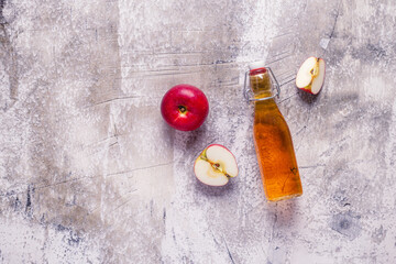 Apple cider vinegar or fermented fruit drink