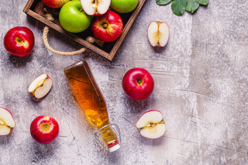 Apple cider vinegar or fermented fruit drink
