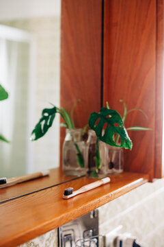 Wooden toothbrush