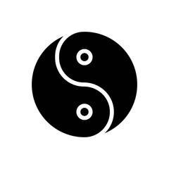 chines, yin yang related, to china new years vectors in solid design,