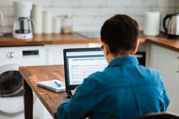 Woman applying for assistance
