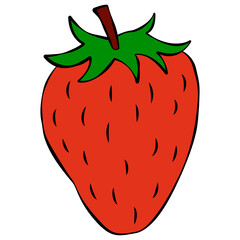Strawberry vector.