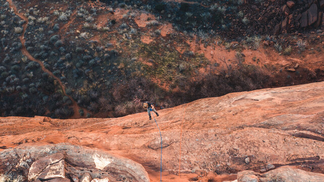 child on the edge