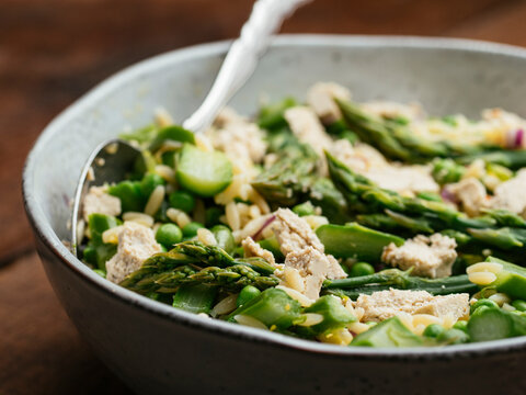 Asparagus, Pea, Pasta Salad