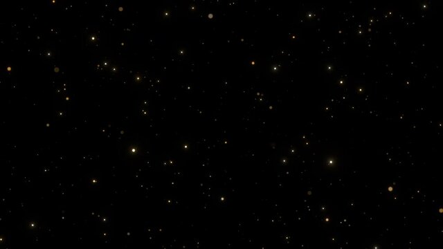 fairy dust particles black background