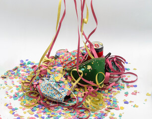 BEER CANS and MASK (2)