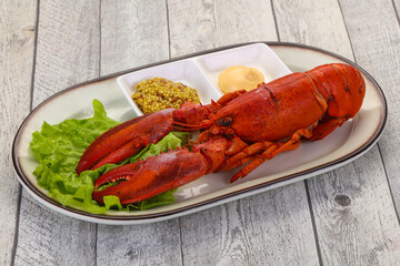 Luxury Lobster with sauce