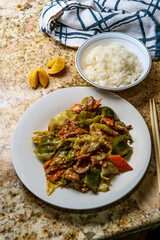 Chinese Double Sauteed Pork