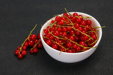 Sweet tasty fresh Red currant