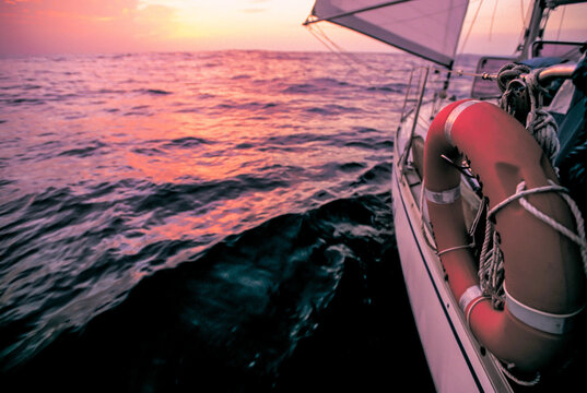 golden hour at sea