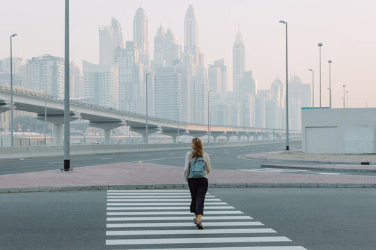 A woman in Dubai
