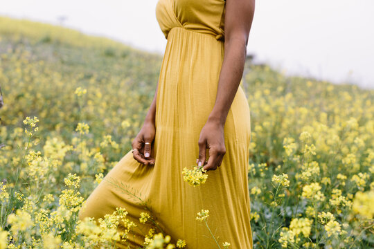 flower in hand