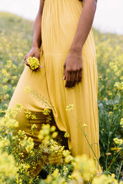 flower in hand