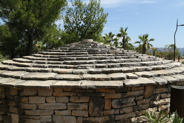 Building in southern Croatia made of stones