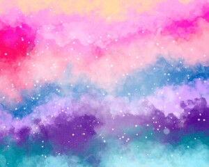 Banner glare abstract texture. Blur pastel color background. Rainbow gradient color. Ombre girly princess style	
