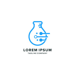 vector logo Labs icon botle illustrations