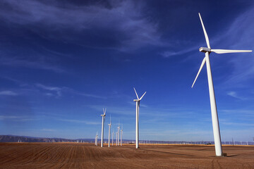 Wind Turbines in the High Desert