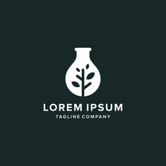 vector logo Labs icon botle illustrations