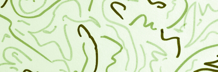 Abstract Pattern. Coral Scratch Drawn. Handmade 