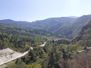 view from the mountain