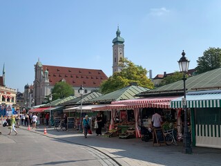 Fototapeta premium Viktualienmarkt München 