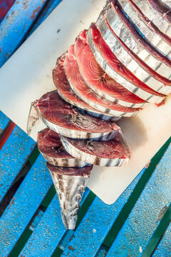 Tuna sashimi