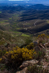 Berglandschaft in den “Sierra de los Filabres“ in Andalusien