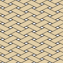 Weave Seamless Vector Pattern illustration