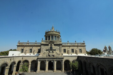 Naklejka premium Hospicio cabañas 