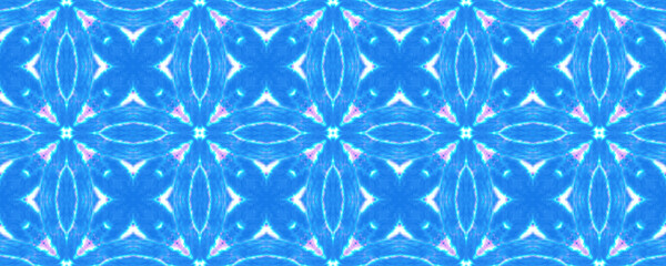 Seamless Watercolor African Pattern. 