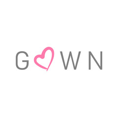 Boutique Gown Bridal Logo Design