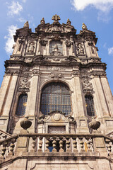 Clerigos church, located in the city of Porto, Portugal