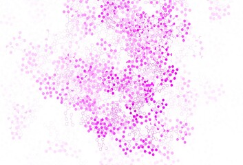 Obraz premium Light Purple, Pink vector template with artificial intelligence structure.