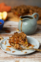 Apple crumble
