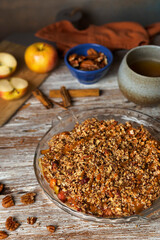 Apple crumble
