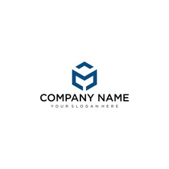 Letter M line logo design. Linear creative minimal monochrome monogram symbol. Universal elegant vector sign design. Premium business logotype. Graphic alphabet symbol for corporate business identity