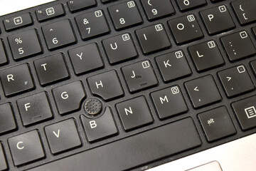 Computer Key Board Close Up