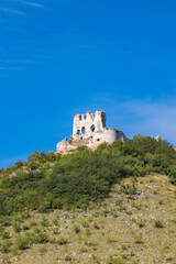 Fototapeta na wymiar Turna nad Bodvou ruins, Slovakia