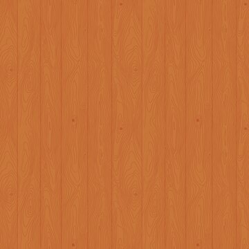 Seamless pattern hand-drawn wooden plank texture. Timber surface alder brown color can be used as background, copy space in your design. Striped as lumber panel 